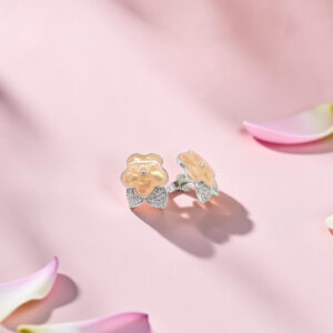 Sterling Silver Flower Stud Earrings