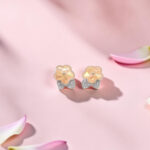 Sterling Silver Flower Stud Earrings