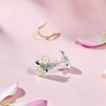 Silver 92.5 Flower Stud Earrings