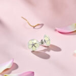 Sterling Silver Flower Stud Earrings