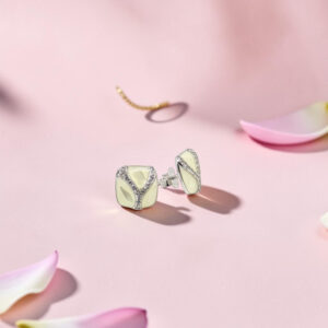 Silver 92.5 Square Stud Earrings
