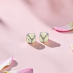 Silver 92.5 Square Stud Earrings