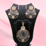 925 Silver Mina Pendant Set