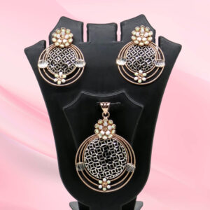 925 Silver Mina Pendant Set