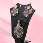 925 Silver Mina Pendant Set