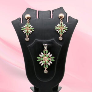 Silver Mina Pendant Set 925