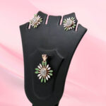 Silver Mina Pendant Set 925