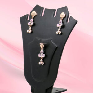 Silver Mina Pendant Set 925