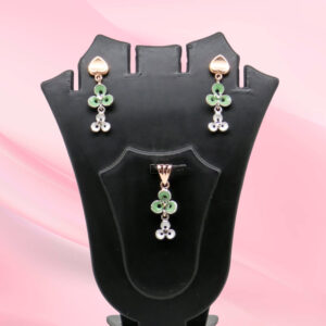 Silver Mina Pendant Set 925