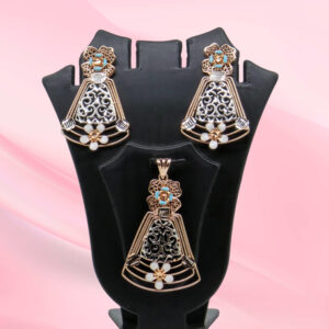 Silver Mina Pendant Set 925
