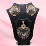 925 Silver Mina Pendant Set