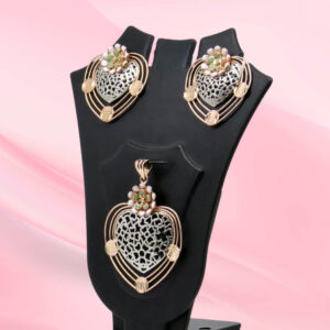 925 Silver Mina Pendant Set