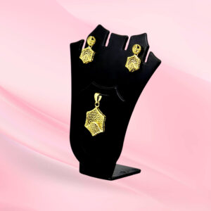 925 Silver Pendent Set Gold Plated