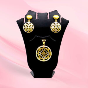 925 Silver Pendant Set with Earrings