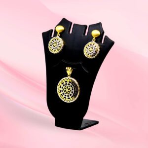 Ornate Silver Pendent Set 925