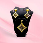 925 Sterling Silver Pendent Set with Earrings