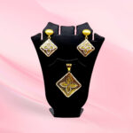 925 Silver Filigree Pendant Set