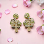 Silver 925 Necklace Set with Rose Quartz