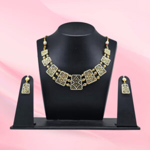 925 Sterling Silver Filigree Necklace Set