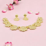 Gold Plated 925 Sterling Silver Necklace Set