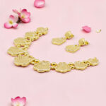 Gold Plated 925 Sterling Silver Necklace Set