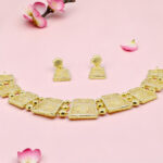 Gold Plated Silver Necklace Set