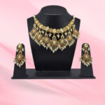 Gold Plated Silver Bridal Necklace Set