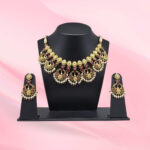 Sterling Silver Bridal Necklace Set with Pearls