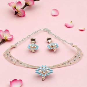 925 Sterling Silver Necklace Set