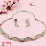 Sterling Silver Necklace Set