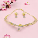 925 Silver Necklace Set with Earrings