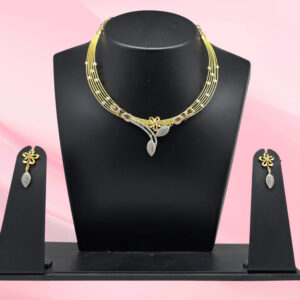 925 Silver Necklace Set with Earrings