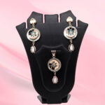 925 Silver Pendant Set with Earrings