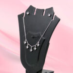 Silver 925 CZ Necklace Set