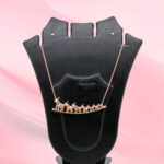 Elephant Family 925 Sterling Silver Necklace Set