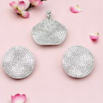 925 Silver Pendant Set with CZ Stones
