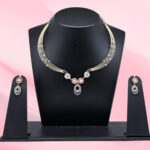 925 Silver Necklace Set with Earrings