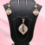 925 Sterling Silver Fancy Pendant Set
