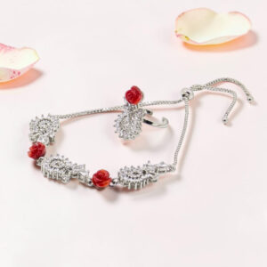 CHAIN BRACELET RING SILVER 92.5