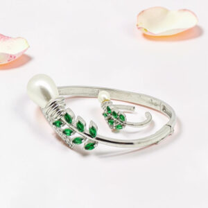 SILVER KADA BRACELET WITH RING 92.5