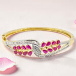 colorful Silver Kada Bracelet 92.5