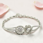92.5 Sterling Silver Kada Bracelet for Women