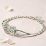 92.5 Sterling Silver Kada Bracelet for Women