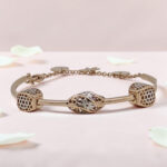 Silver Fancy Kada Bracelet 92.5