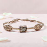 Rose Gold Plated Fancy Kada Bracelet