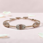 92.5 Silver Fancy Kada Bracelet