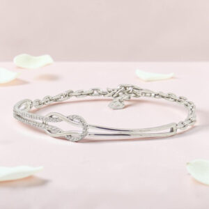 Silver Knot Kada Bracelet 92.5