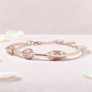Silver Kada Bracelet 92.5 - Ornate Design
