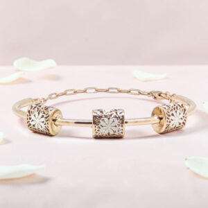 Silver Kada Bracelet 92.5: Filigree Design