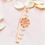 Floral Kada Bracelet 92.5 Silver